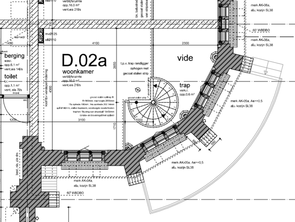 Floorplan - Vleeshouwerijstraat 15, 4524 DA Sluis